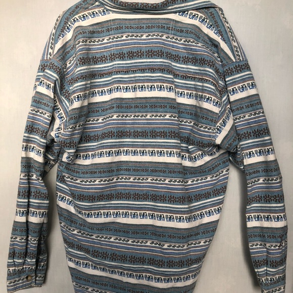 Aztec Pattern Flannel - Picture 2 of 2